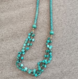 Turquoise Beaded Necklace